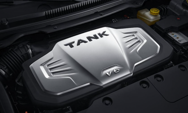 2023 China's Tank 500 SUV Powertrain